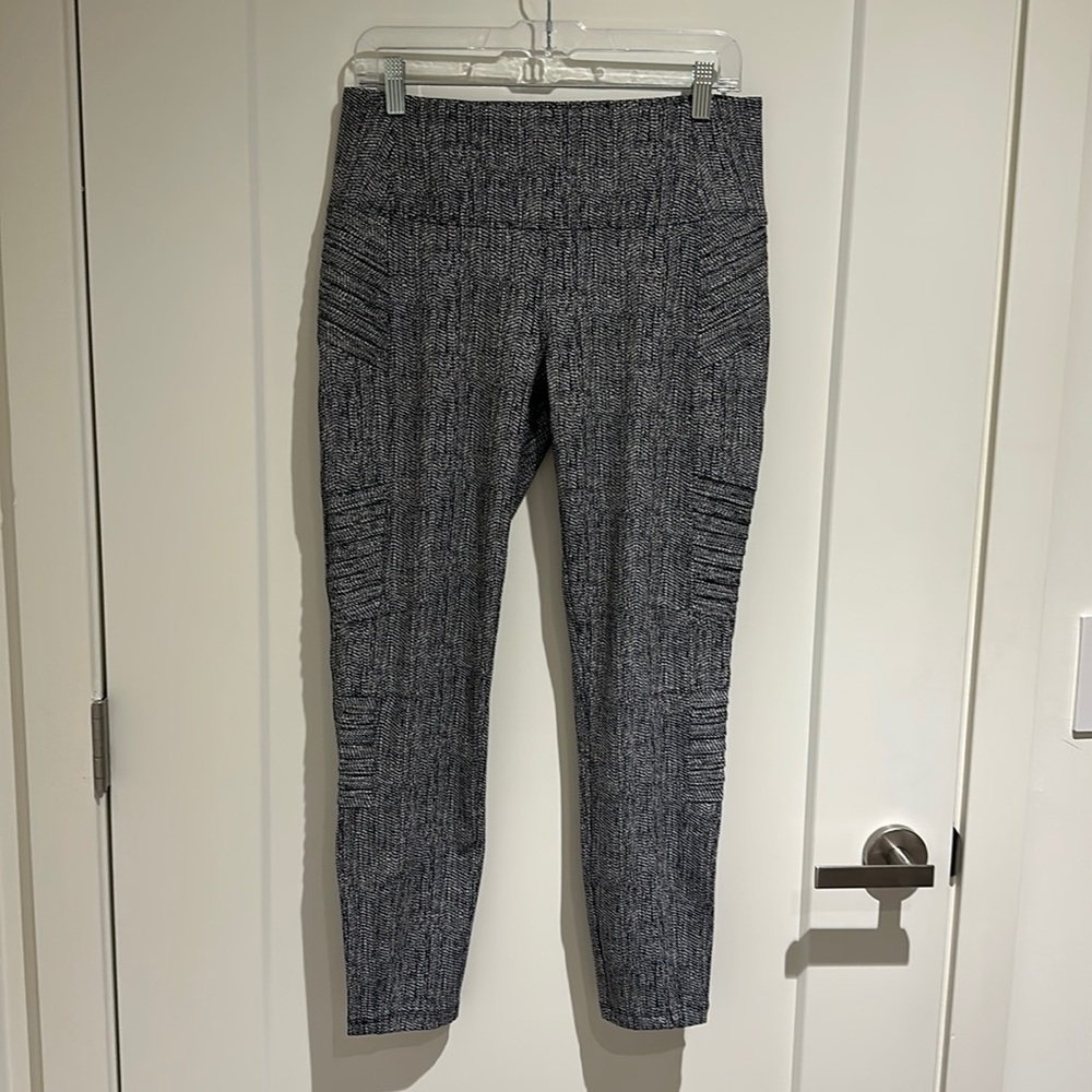 Athleta Delancey Textured Moto Tight. Never worn.